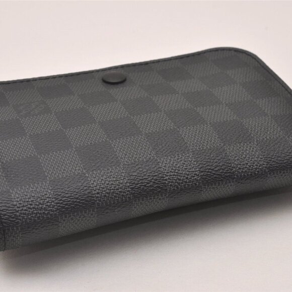 Authentic Louis Vuitton Damier Graphite Ceinture Pochette Homme Waist Bag - Picture 6 of 16